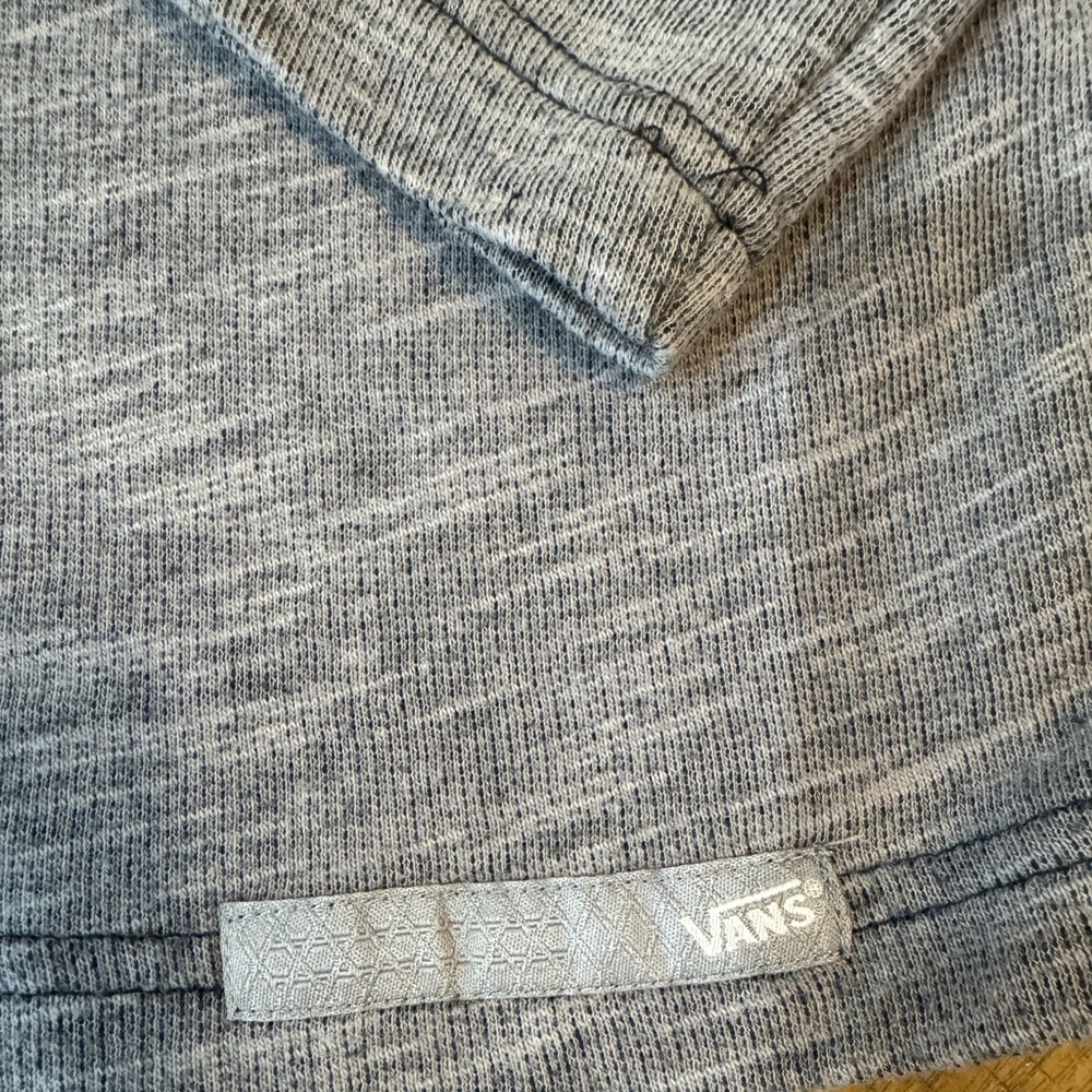 Vans Heather Gray Men's Hooded Sweater - Picture 7 of 11